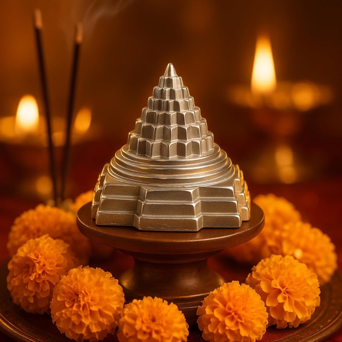 Parad Shri Meru Yantra - Lab Certified Pure Mercury Yantra – Ramshivay - Ramshivay