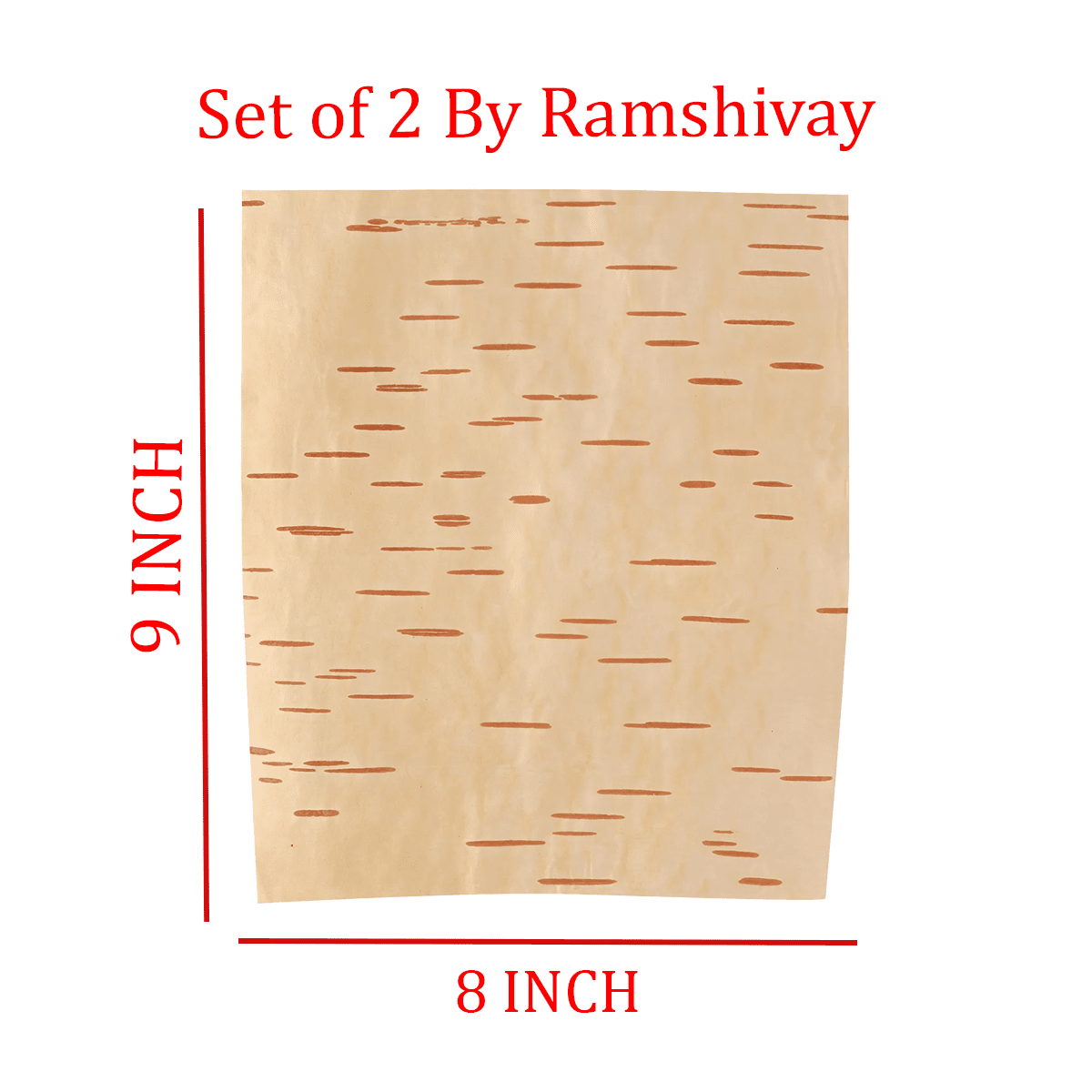 Pure Bhojpatra Sheet Set - Lab Certified Original Birch Bark for Yantra – Ramshivay - Ramshivay