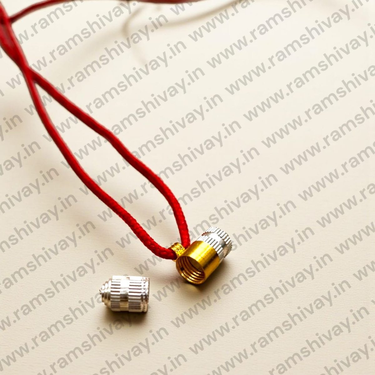 Pure Brass & White Metal Stylish Taweez with Free Thread & Bhojpatra | Protection & Good Luck – Ramshivay - Ramshivay