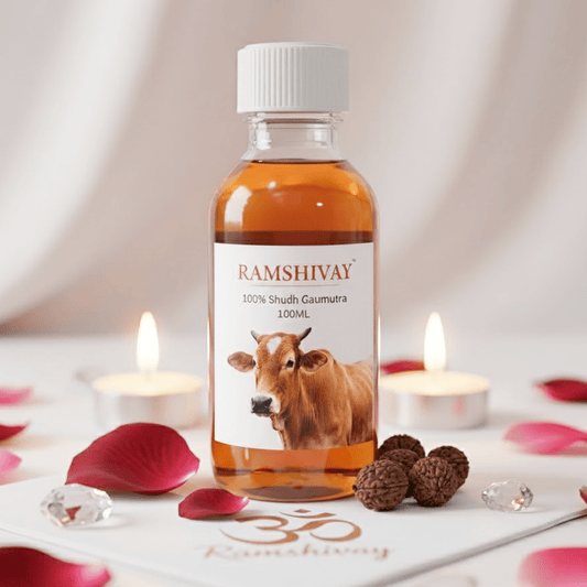 Pure Cow Urine (Gaumutra) - 100ML Set of 2 for Pooja & Purification – Ramshivay - Ramshivay