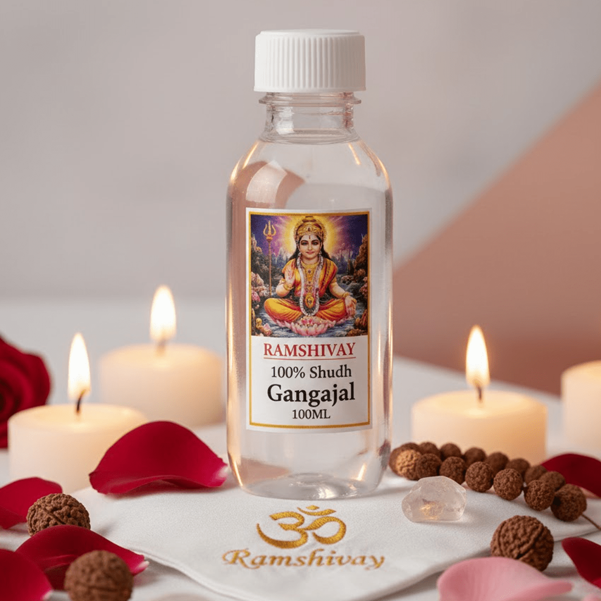 Pure Himalayan Gangajal - 100ML Set of 2 for Daily Puja & Rituals – Ramshivay - Ramshivay