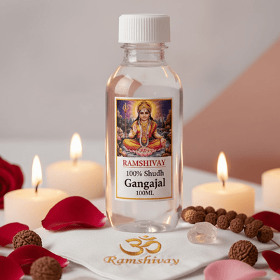 Pure Himalayan Gangajal - 100ML Set of 2 for Daily Puja & Rituals – Ramshivay