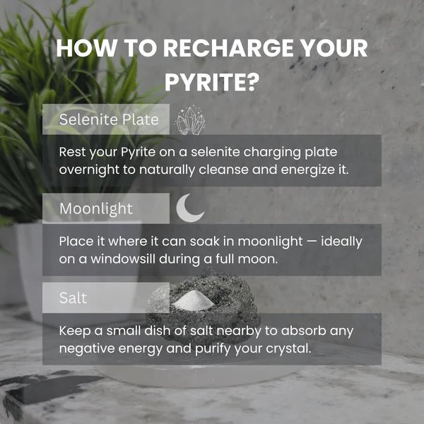 Raw Pyrite Geode Stone (20 - 30g) for Wealth, Prosperity & Money Attraction – Ramshivay - Ramshivay