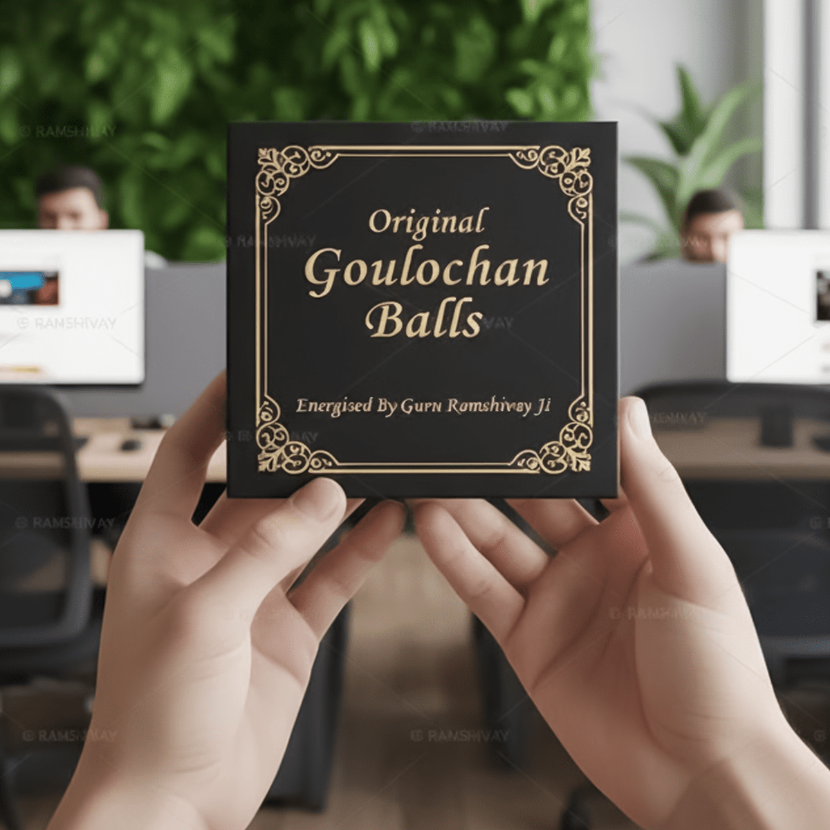 Set of 2 Gorochan (Gaulochan) Balls | Tilak, Yantra & Remedies – Ramshivay - Ramshivay