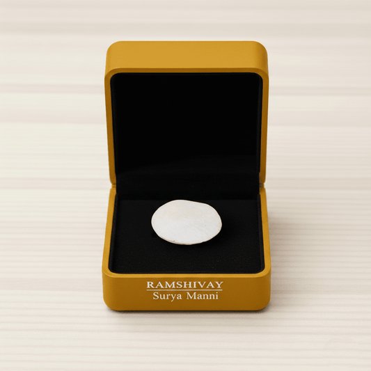 Surya Mani | Certified Natural Sunstone for Vitality, Leadership & Success – Ramshivay - Ramshivay