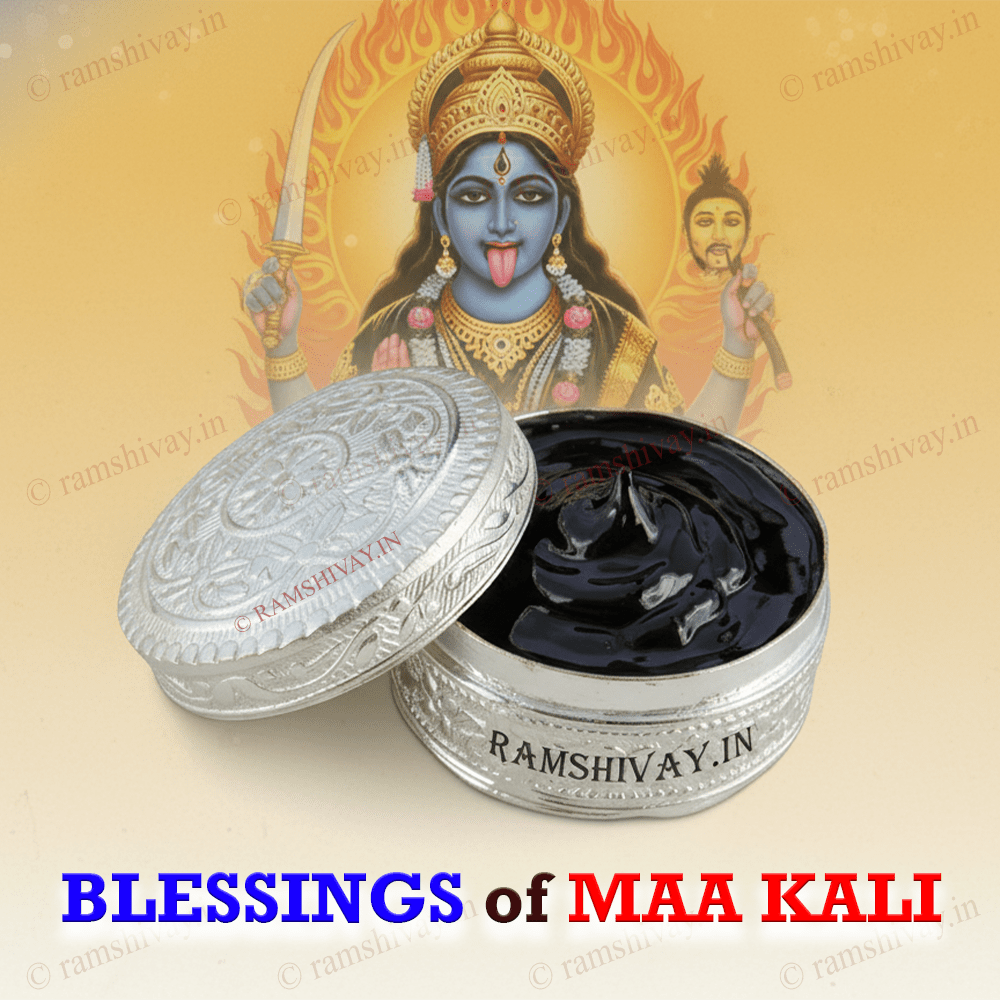 Vashikaran Kajal in Pure Silver Box – Effects Start in 2 Days | Apply on Every Special Occasion – Maa Kali Kajal by Ramshivay - Ramshivay